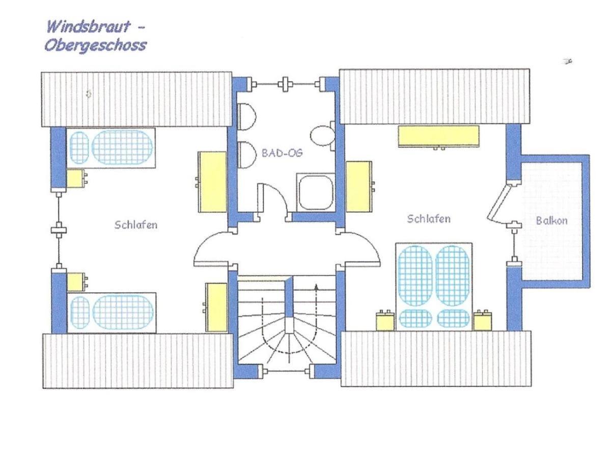 Villa Reetdachhaus Windsbraut à Breege Extérieur photo